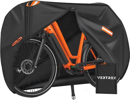Vertrex Universele Fietshoes - Ultra Sterk & Waterdicht Oxford - Geschikt voor 1 Fiets - Inclusief Opbergtas - fietsendrager trekhaak fietsen #6