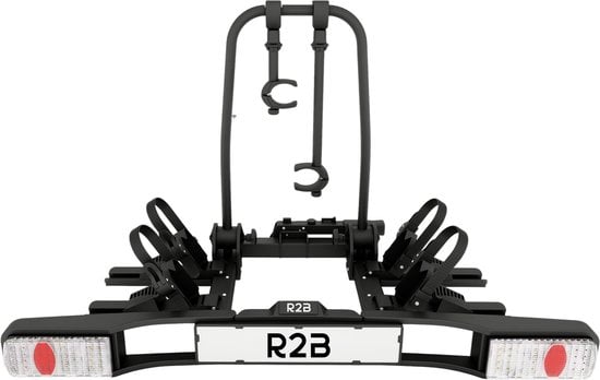 R2B Fietsendrager Auto - 2 (Elektrische) Fietsen - Inklapbaar én Kantelbaar - 60 KG Draagvermogen - 13 Polig - Fietsendrager electrische fietsen 2 - Fietsdrager voor op trekhaak - Bike Rack Car - Fietsenrek Auto - fietsendrager trekhaak fietsen #10